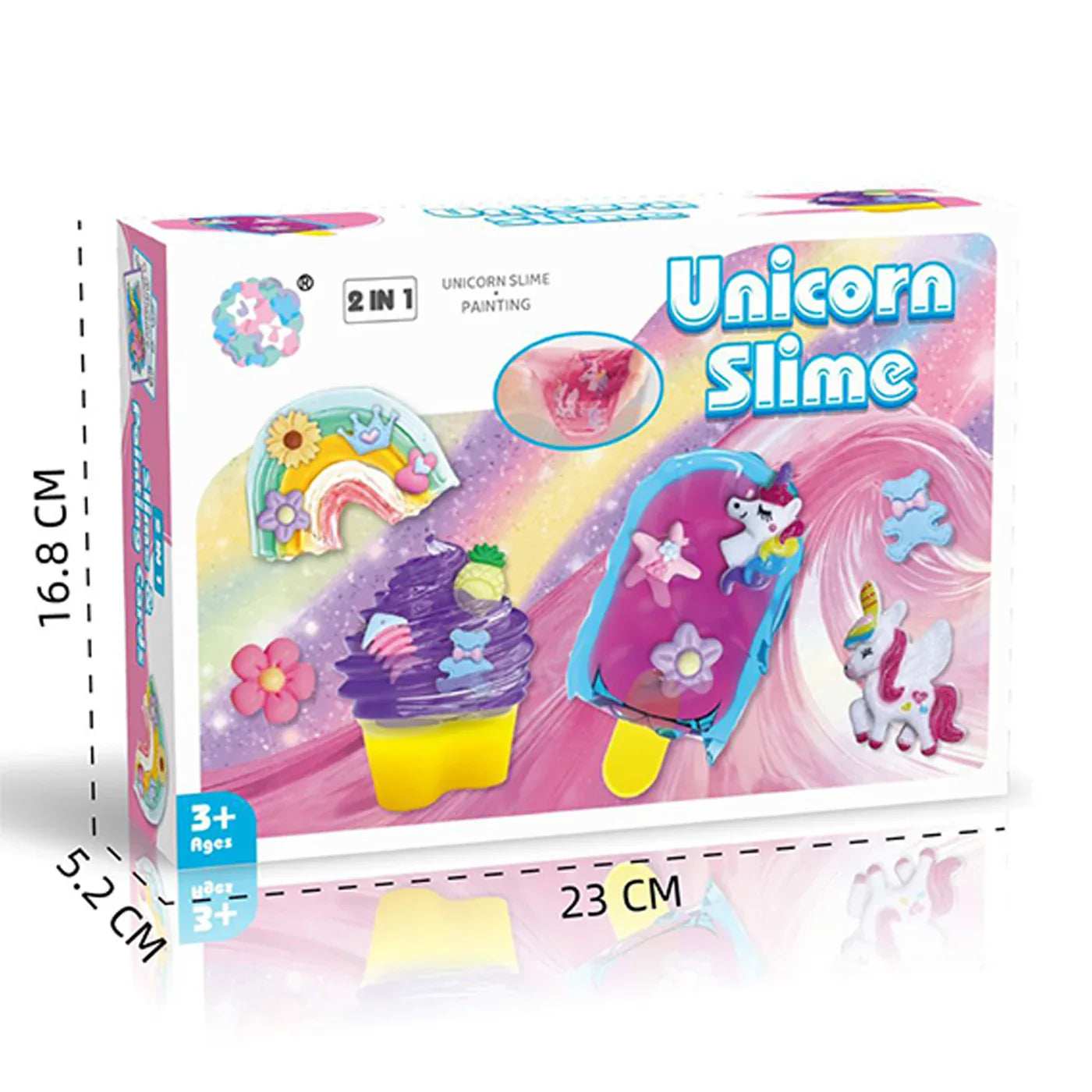 Unicorn Slime Painting Kit 2 In 1 For Kids in Kuwait